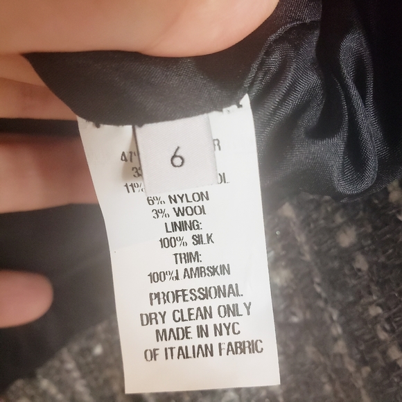 Ulla Johnson metallic tweed open front blazer - Picture 8 of 9